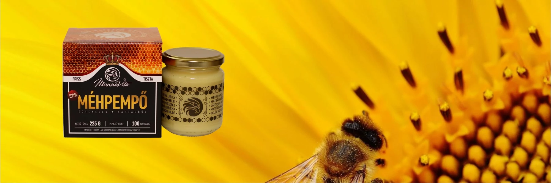 Méhpempő és mézek választéka