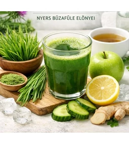 Méregtelenítés – mit adhat a szervezetnek a nyers búzafűlé?