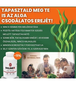 Imunex Alga Komplex: a természet ajándéka!