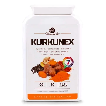 Kurkunex 7 összetevővel maradjegyensulyban