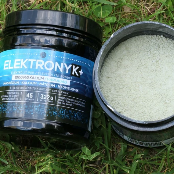 ElektronyK+ elektrolit italpor / 1000 mg kálium, 322 g