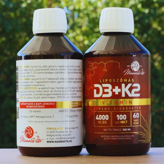 d3 k2 liposzomas folyekony 300ml maradjegyensulyban