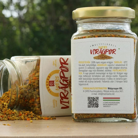 nyers vegyes viragporok 150g maradjegyensulyban