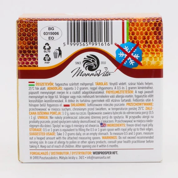 koncentralt mehpempo por 60g maradjegyensulyban