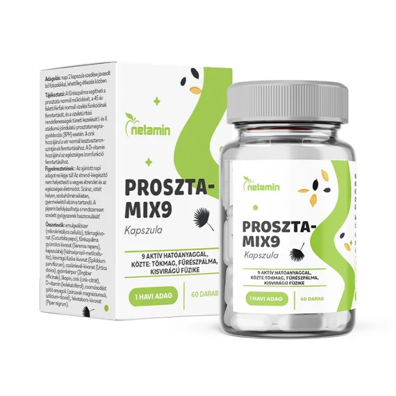 netamin prosztamix9 60db kapszula maradjegyensulyban