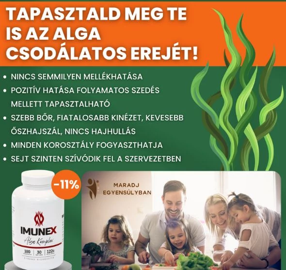 Imunex Alga Komplex: a természet ajándéka!