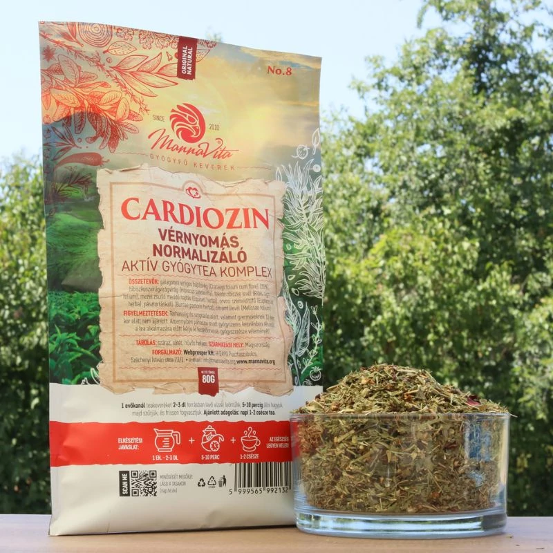 cardiozin vernyomas gyogytea komplex 1 maradjegyensulyban