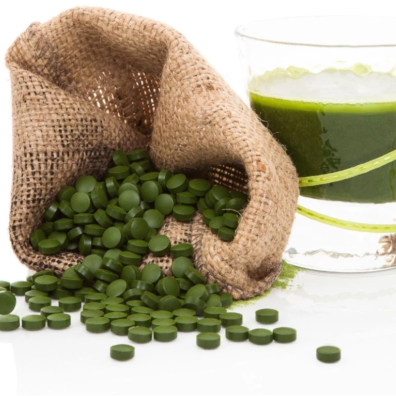 chlorella mikroalga tabletta maradjegyensulyban