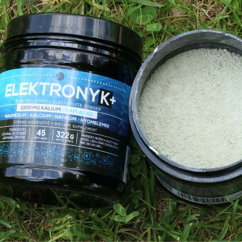 ElektronyK+ elektrolit italpor / 1000 mg kálium, 322 g