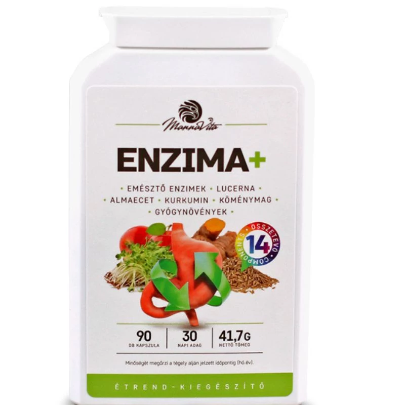 Enzima+ emésztő enzim maradjegyensulyban