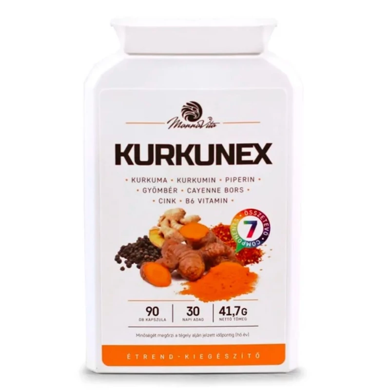 Kurkunex 7 összetevővel maradjegyensulyban
