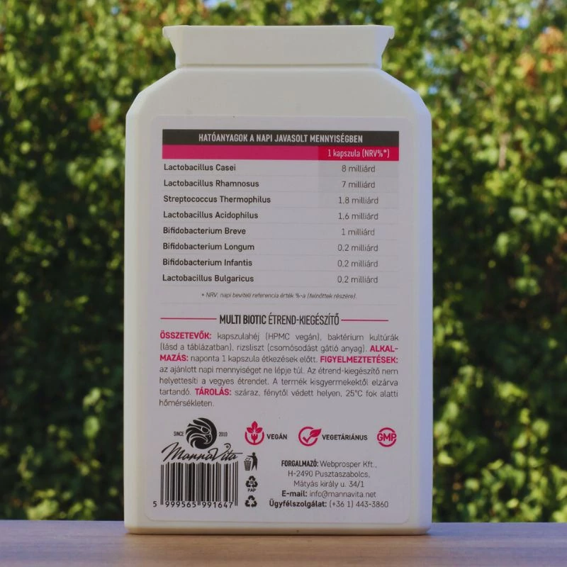multi biotic probiotikum 5 maradjegyensulyban