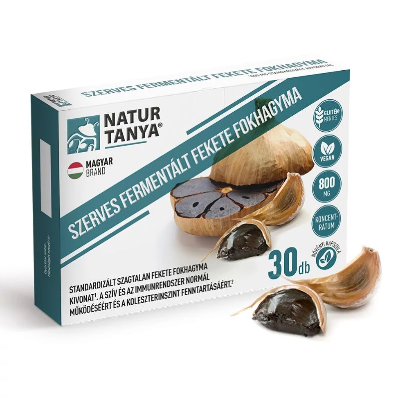 natur tanya szerves fermentalt fekete fokhagyma kapszula maradjegyensulyban