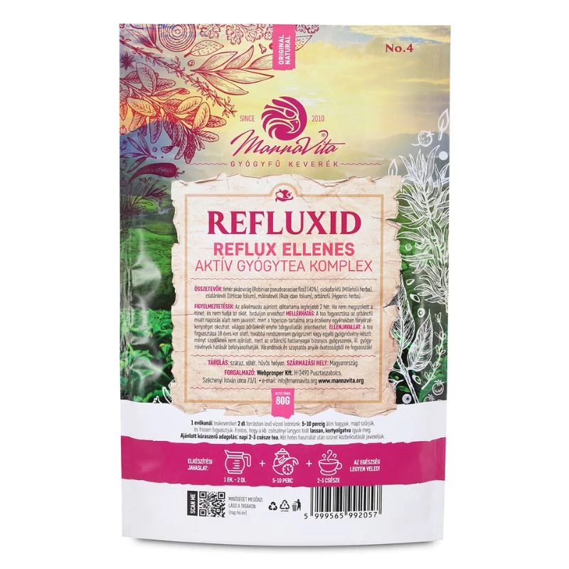 refluxid gyogytea 800 maradjegyensulyban