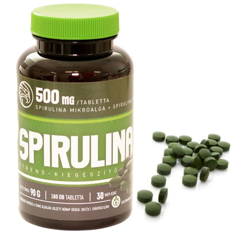 spirulina 500 mg maradjegyensulyban